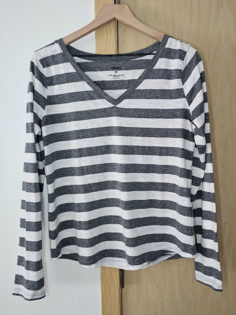 Women striped long sleeve